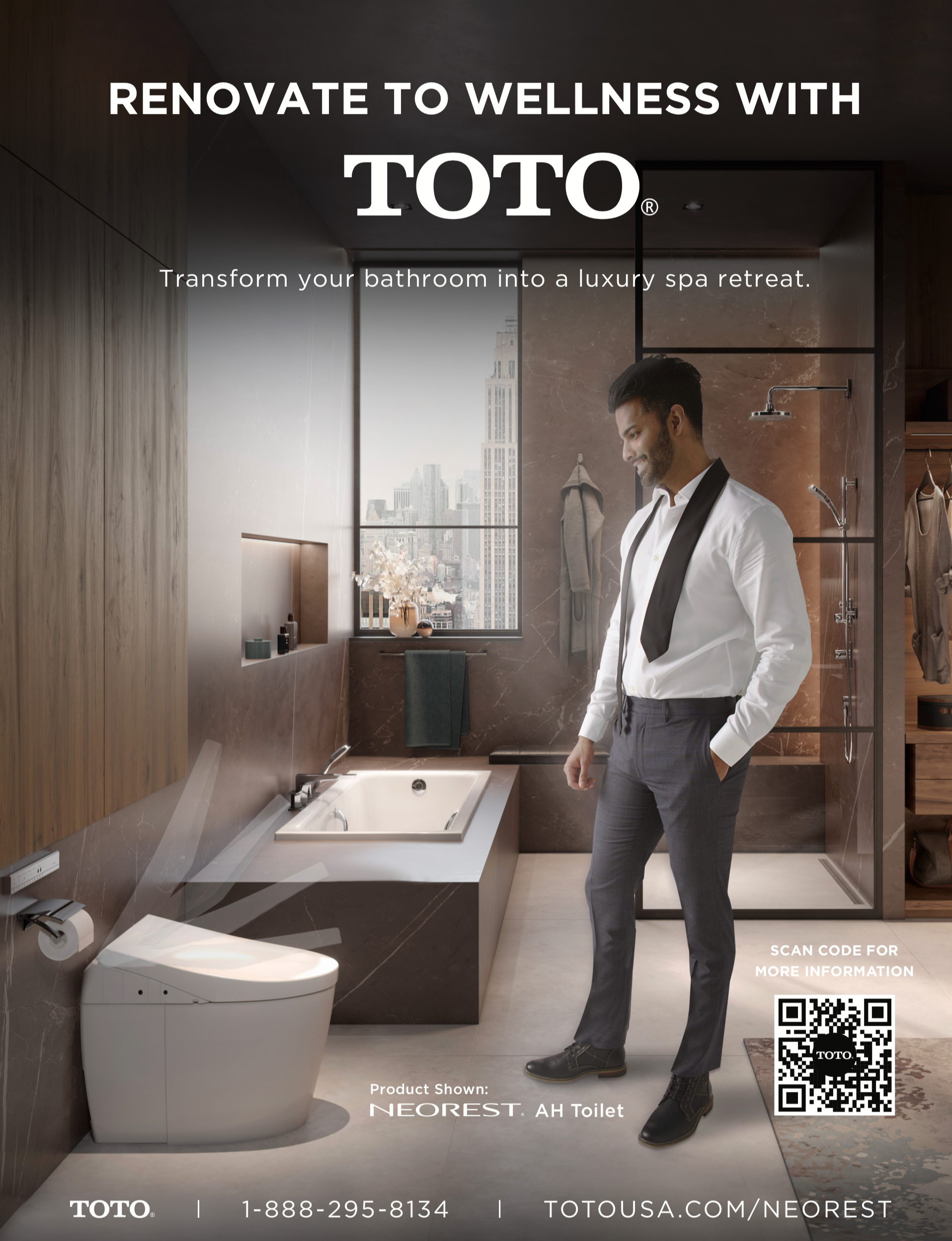 NEOREST AH Smart Toilet Magazine Ad