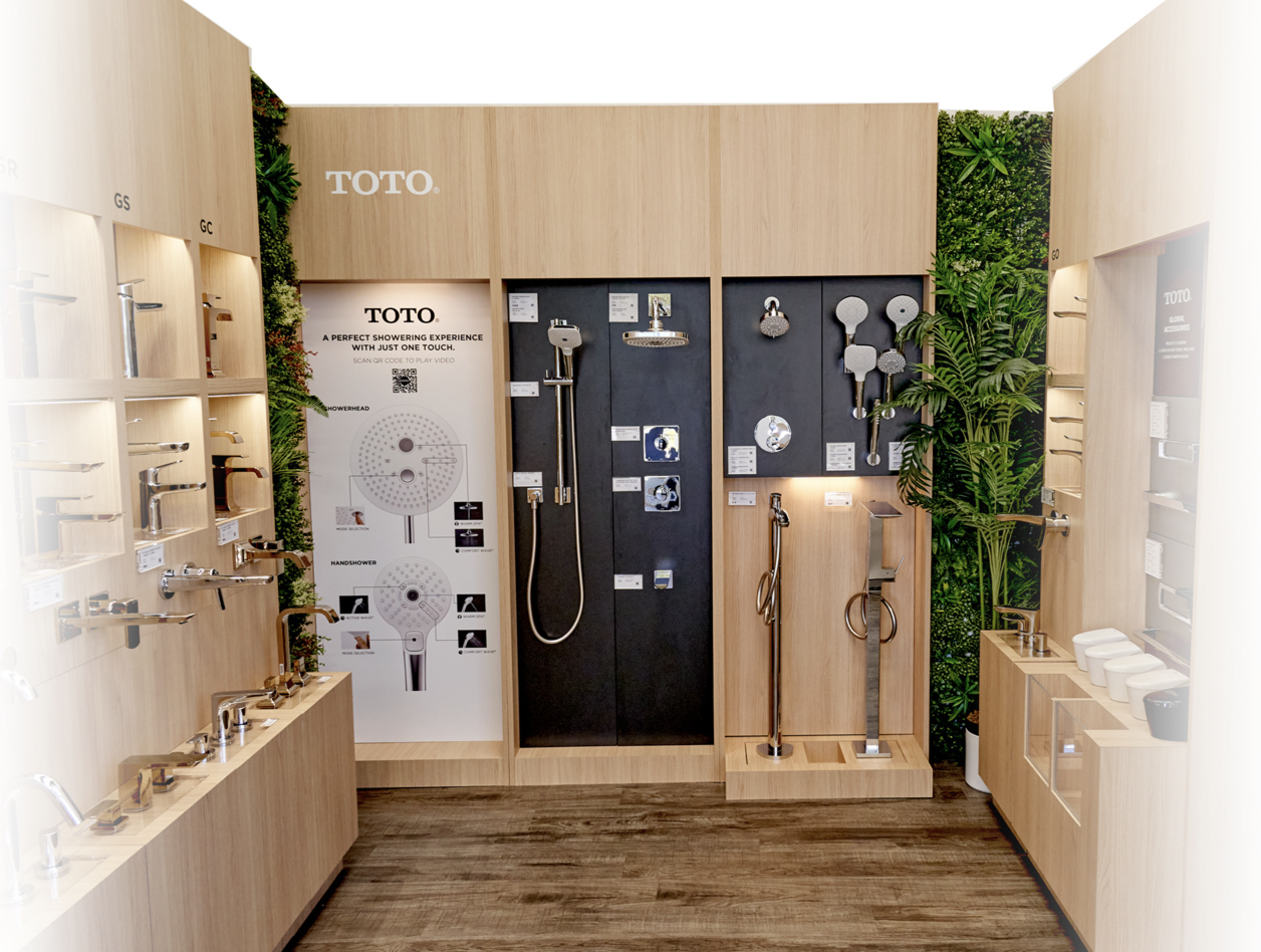 Rubenstein Flagship Showroom - San Jose Shower Section