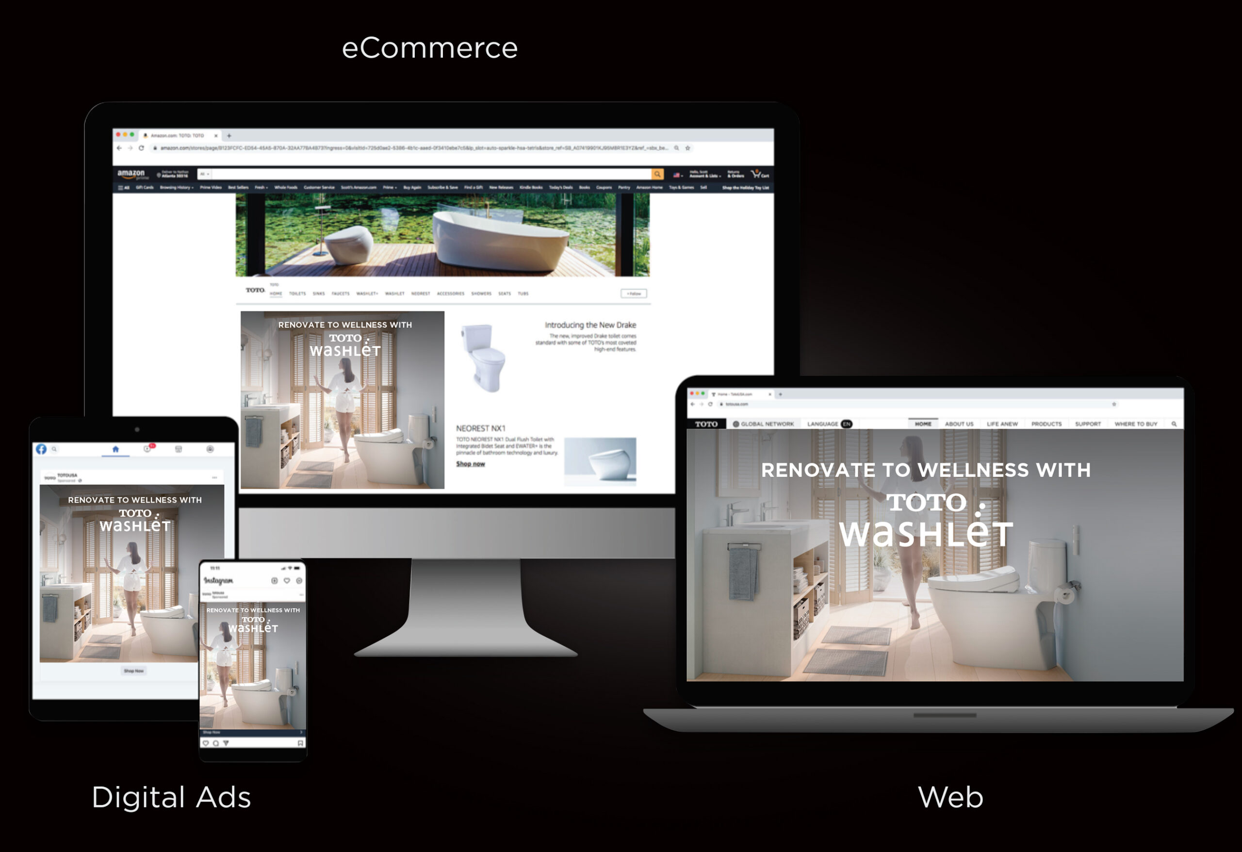 Renovate To Wellness with TOTO WASHLET Omnichannel Marketing